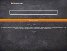 Tablet Screenshot of hollisteco.com